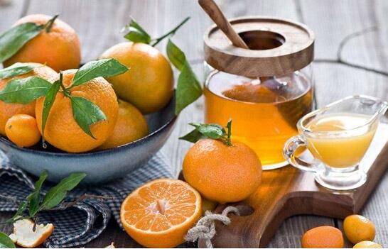 橘子蜂蜜水