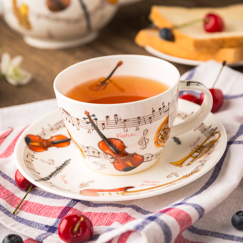 DUNOON 英国丹侬Dunoon骨瓷茶杯咖啡杯茶具乐器