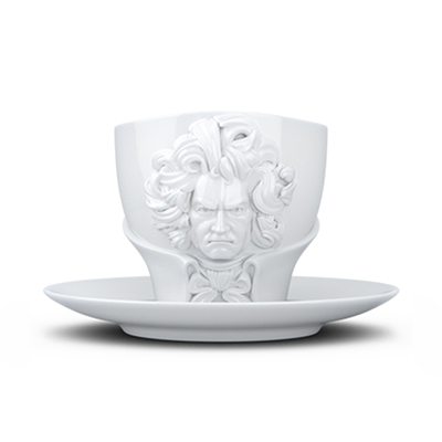 德国原产FIFTYEIGHT TASSEN,陶瓷卡通碗艺术咖啡杯咖啡碗260ml