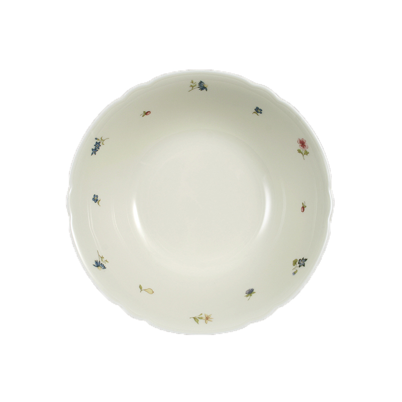 德国原产Seltmann Weiden瓷碗西餐具 彩色小花系列1000ml