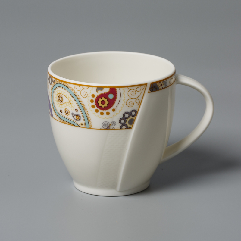 德国产Seltmann Weiden陶瓷咖啡杯茶杯  佩斯利图案系列230ml